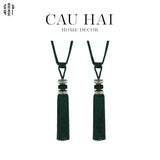 CỘT MÀN EMERALD BLING BLING TASSEL CURTAIN TIEBACK 2PCS - 85CM - CẬU HAI HOME DECOR