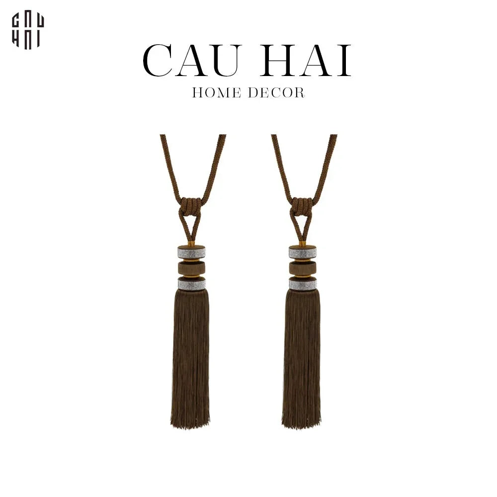 CỘT MÀN ĐÔI ENIGMA BLING BLING TASSEL CURTAIN TIEBACK - 85 CM - CẬU HAI HOME DECOR