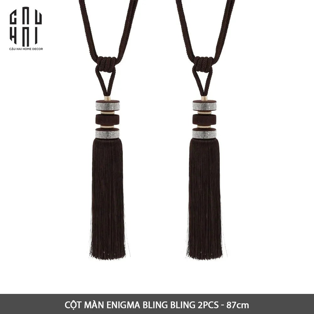CỘT MÀN ĐÔI ENIGMA BLING BLING TASSEL CURTAIN TIEBACK - 85 CM - CẬU HAI HOME DECOR
