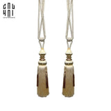 Cột Màn Erie Tassel Curtain Tieback 2Pcs 9x85-RÈM & MÀN CHE-Đối tác tại Trung Quốc theo từng đơn đặt hàng-CẬU HAI HOME DECOR