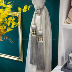 Cột Màn Platinum Tassel Curtain Tieback 2Pcs-CẬU HAI HOME DECOR