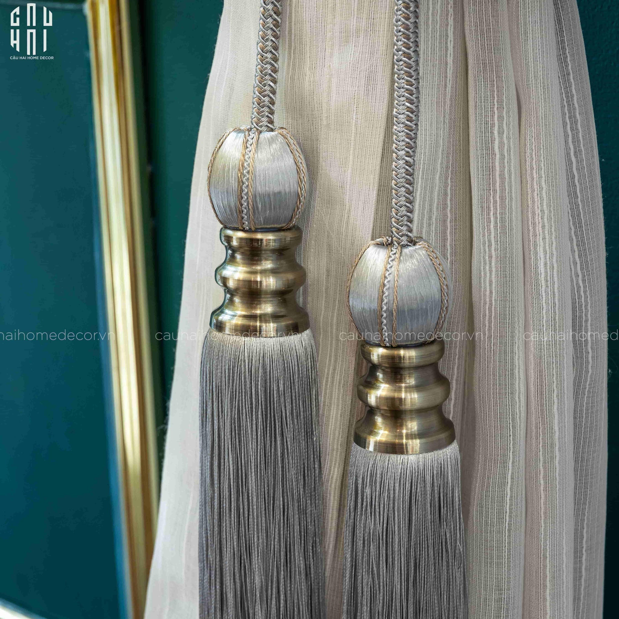 CỘT MÀN PLATINUM TASSEL CURTAIN TIEBACK 2PCS - CẬU HAI HOME DECOR