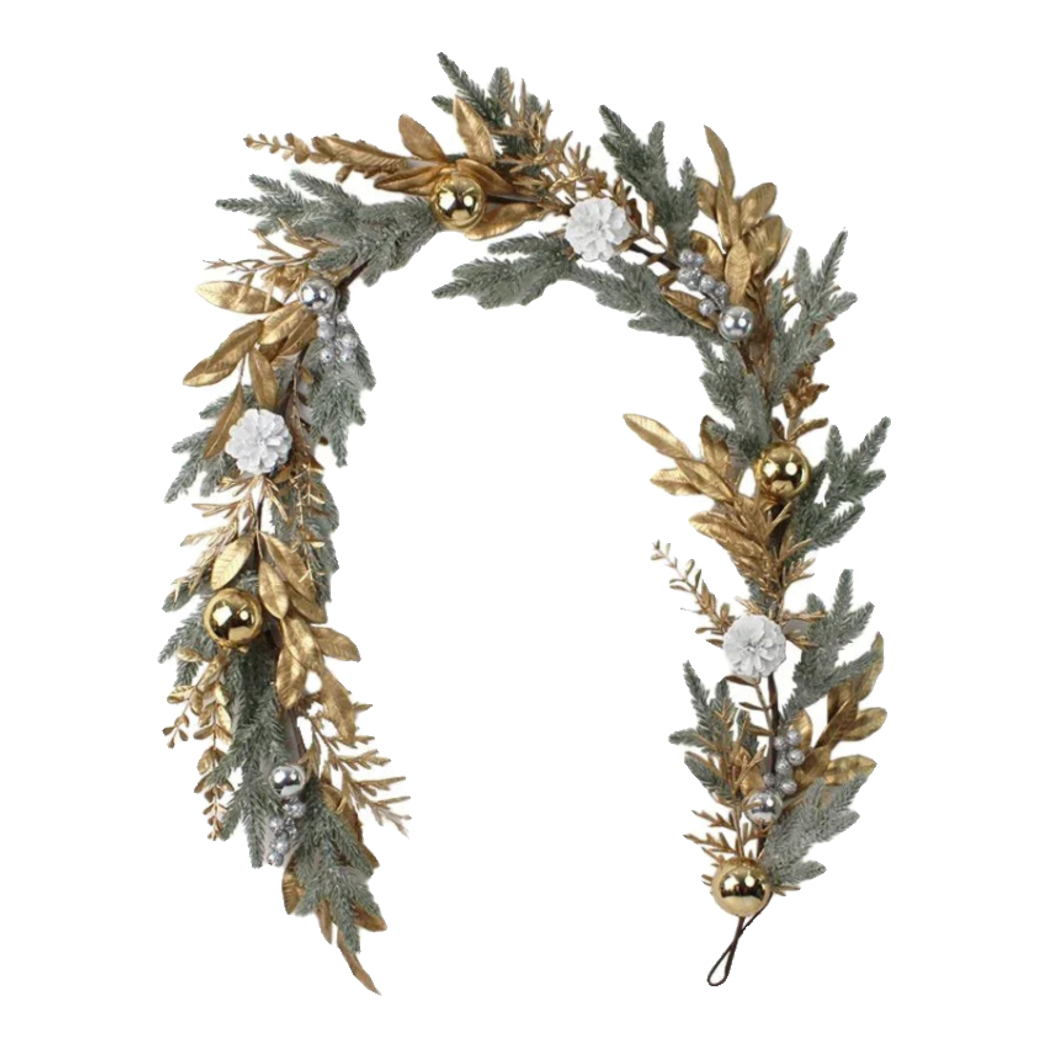 Dây Thông Trang Trí Giáng Sinh - Luxury Christmas Wreath 180cm
