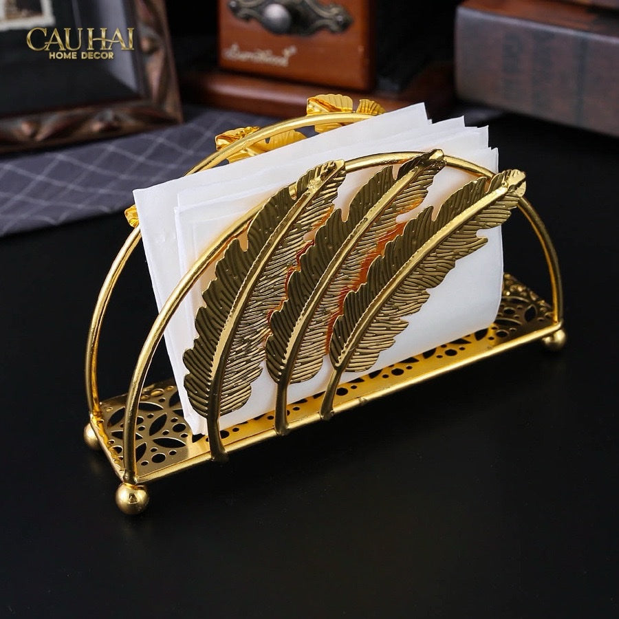 Đế Giấy Royale Persian Aurum Plumage Tissue Holder - CẬU HAI HOME DECOR