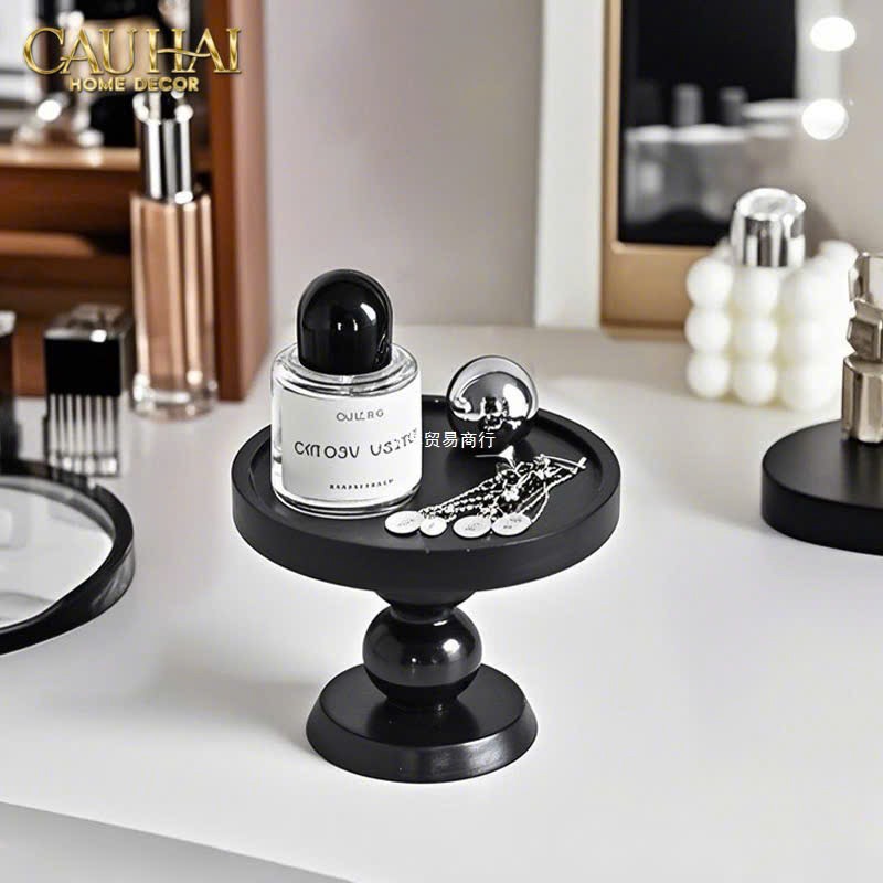 ĐẾ NẾN BLACK WOOD - CẬU HAI HOME DECOR