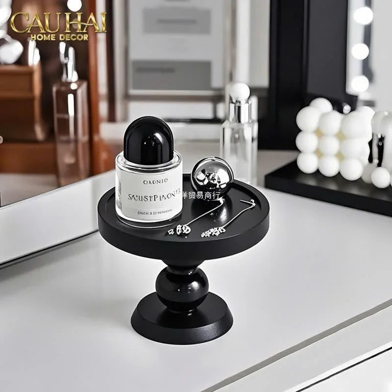 Đế Nến Black Wood-CẬU HAI HOME DECOR
