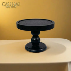 Đế Nến Black Wood-CẬU HAI HOME DECOR
