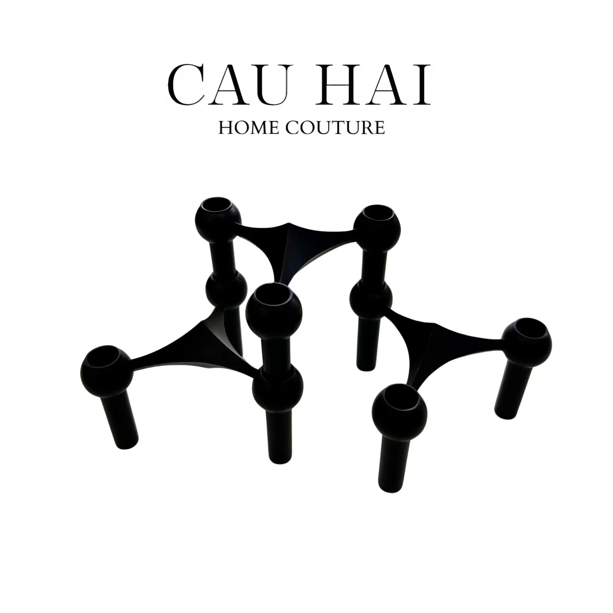 ĐẾ NẾN HEXALINK TRILOGY MODULE - NOIR - CẬU HAI HOME DECOR