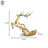 ĐẾ RƯỢU REINDEER-CẬU HAI HOME DECOR