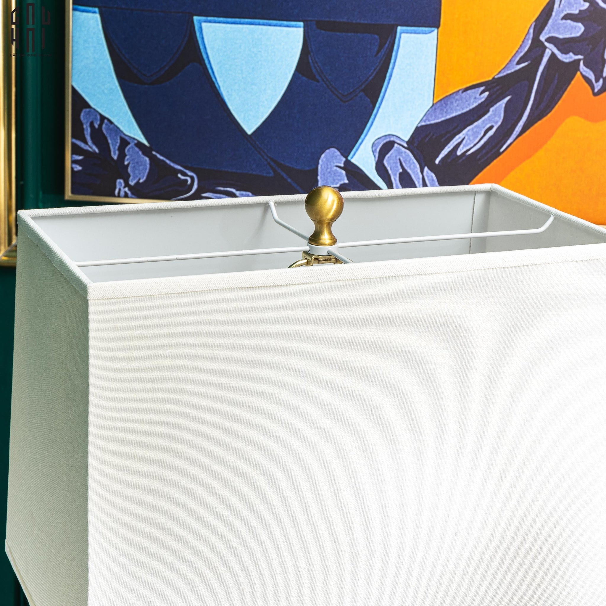 ĐÈN BÀN CLAYTON - CLAYTON SIDE TABLE LAMP - CẬU HAI HOME DECOR