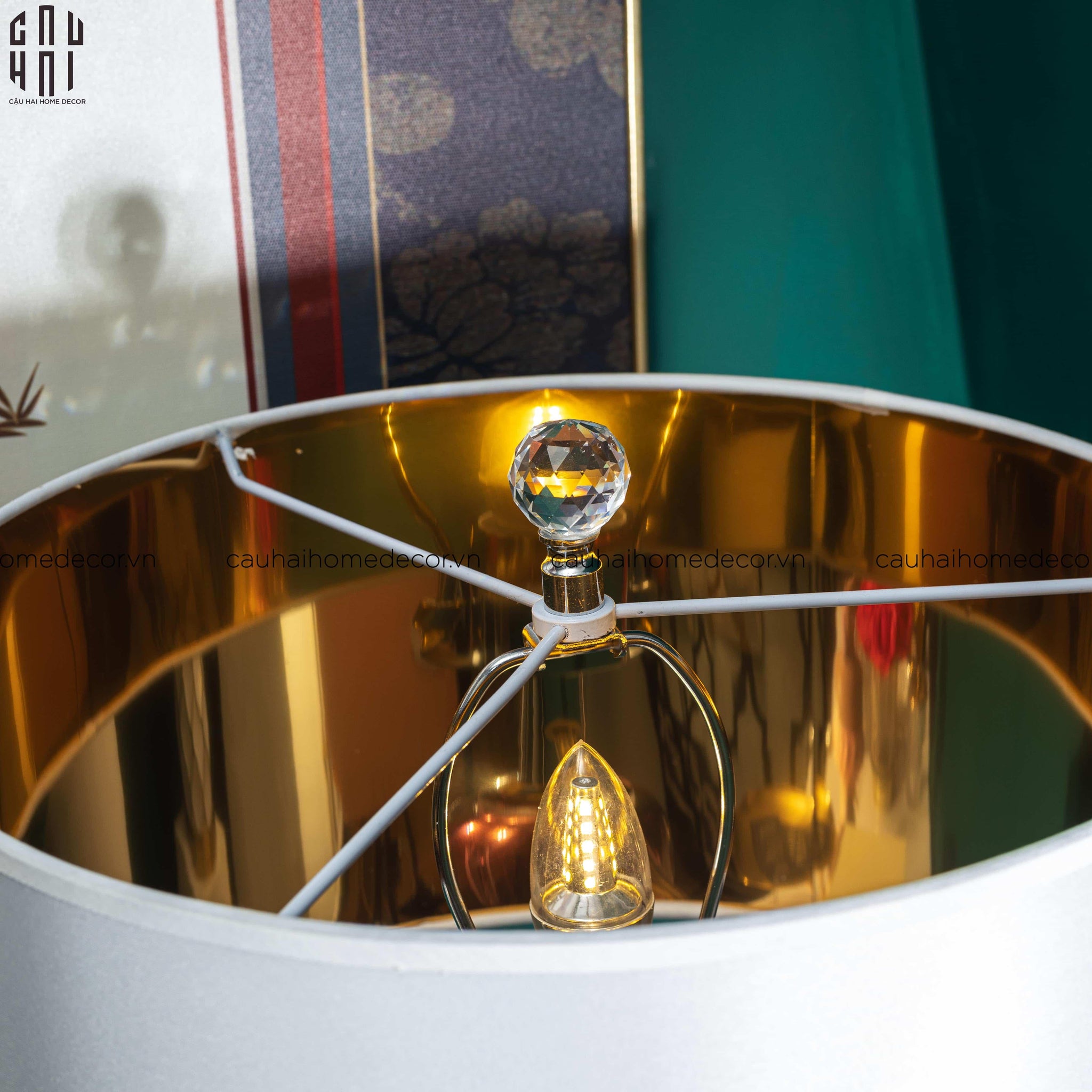 ĐÈN BÀN ESTHER - ESTHER SIDE TABLE LAMP - CẬU HAI HOME DECOR