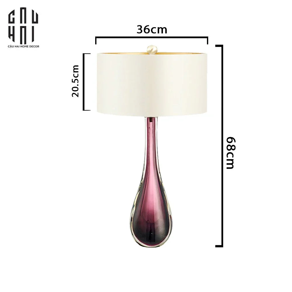 Đèn Bàn Esther - Esther Side Table Lamp-CẬU HAI HOME DECOR