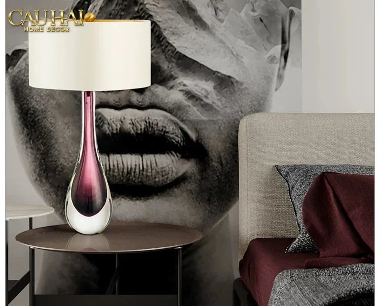 Đèn Bàn Esther - Esther Side Table Lamp-CẬU HAI HOME DECOR
