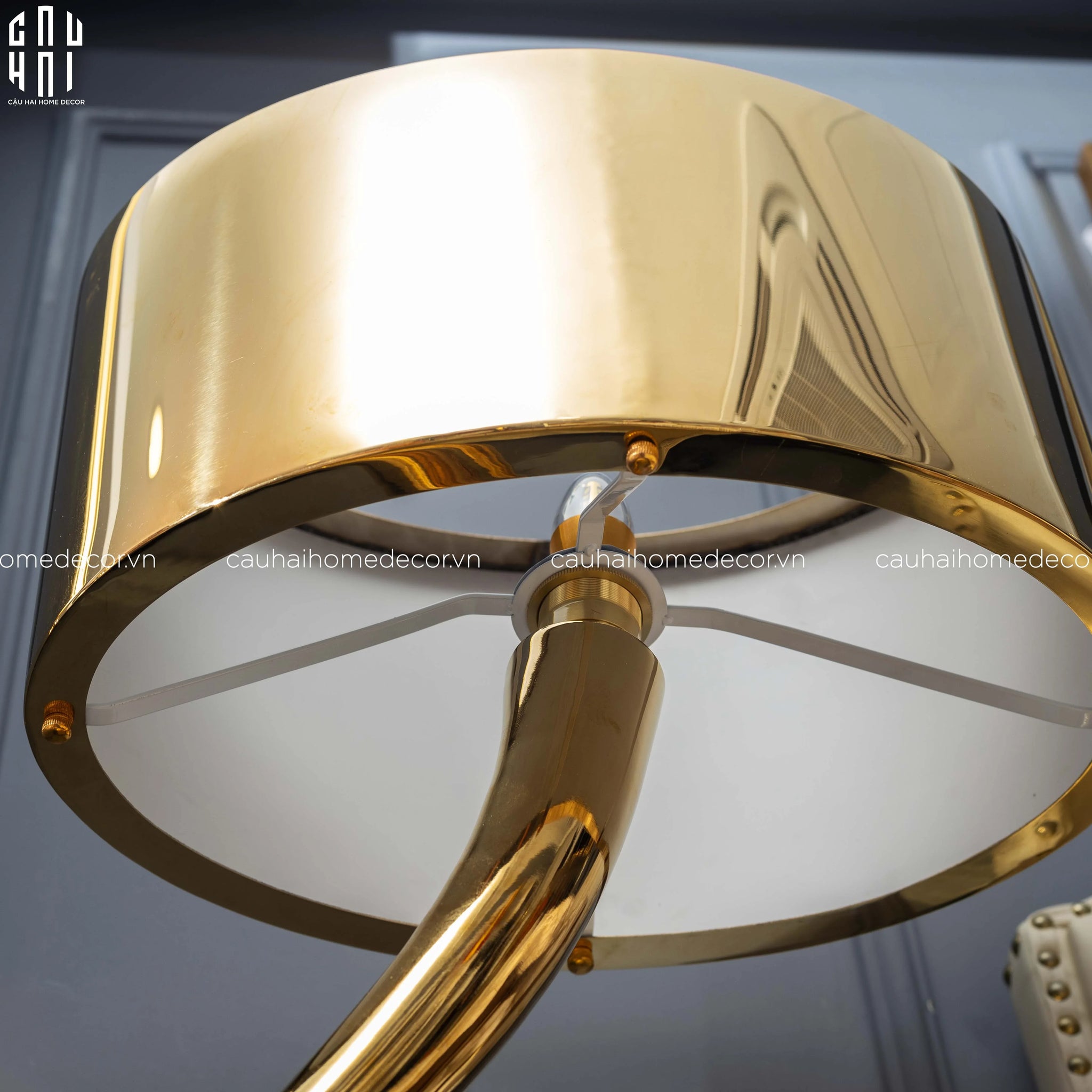 Đèn Bàn Hathor - Hathor Side Table Lamp-CẬU HAI HOME DECOR