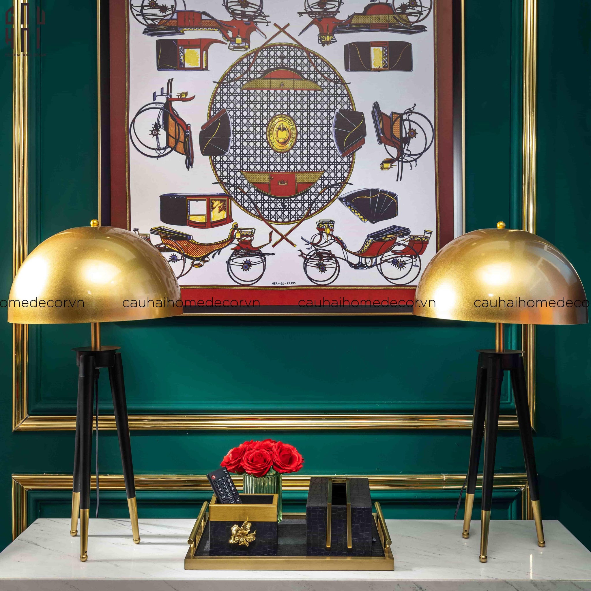 ĐÈN BÀN HAUS - HAUS SIDE TABLE LAMP - CẬU HAI HOME DECOR