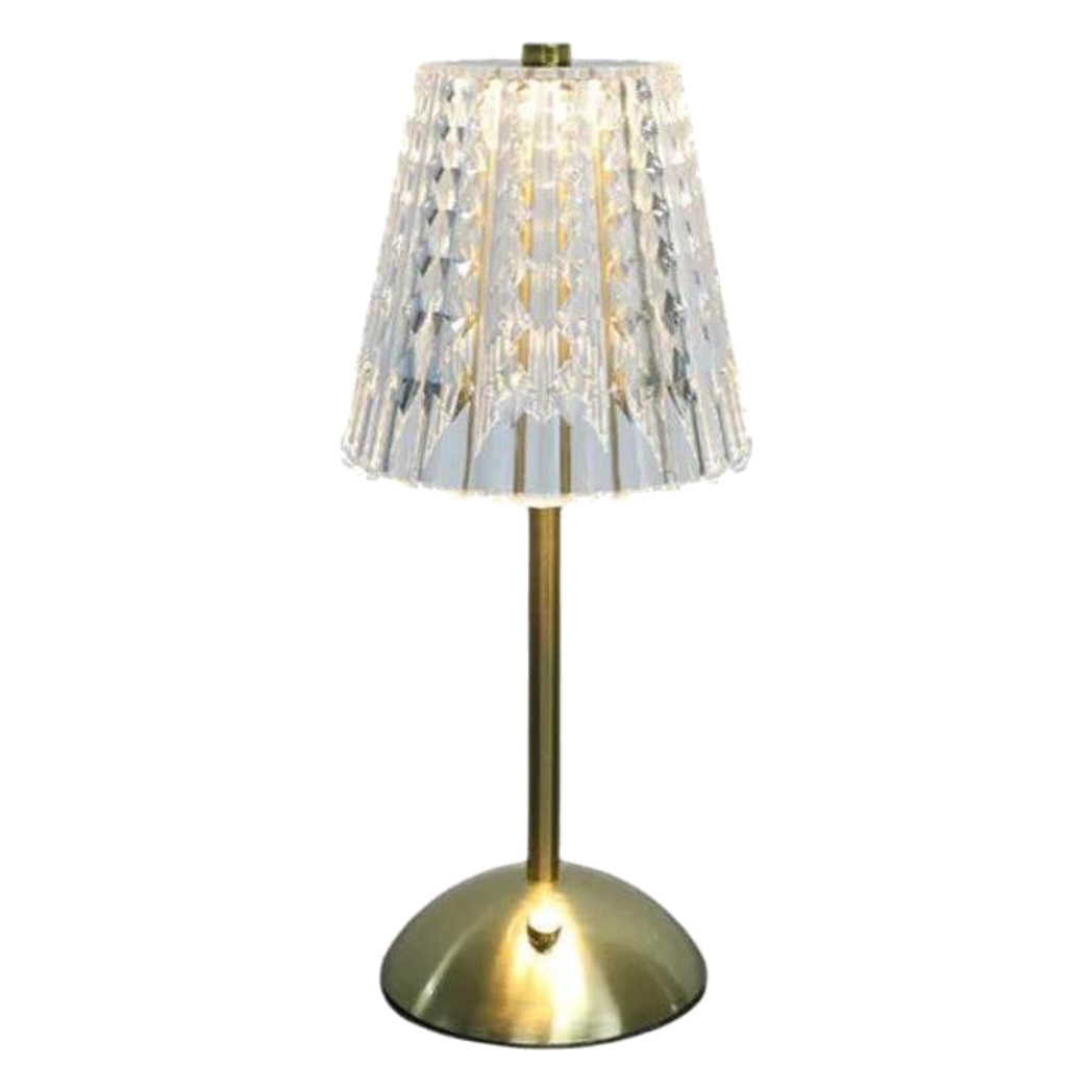 Đèn Bàn Pin Sạc 3 Chế Độ Acrylic Diamond Aurora Table Lamp 13x30-ĐÈN BÀN-CẬU HAI HOME DECOR-CẬU HAI HOME DECOR