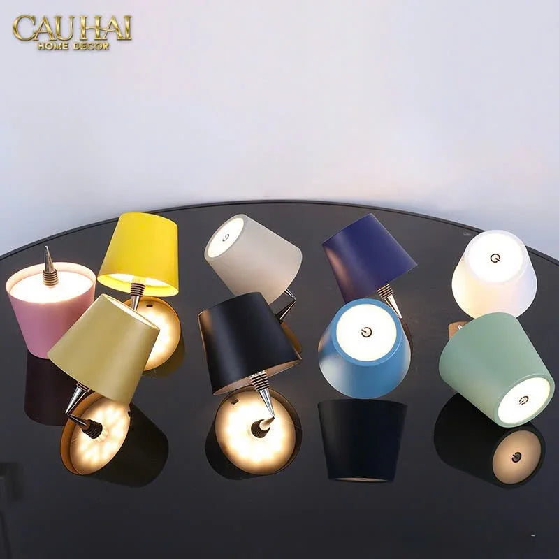 Đèn Led Nút Chai Clip-On Lumière Bottle Lamp - Aqua-Green-CẬU HAI HOME DECOR