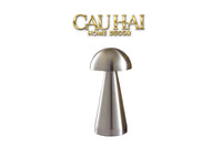 Đèn Nấm Bạc Glacier Dome Lamp-CẬU HAI HOME DECOR