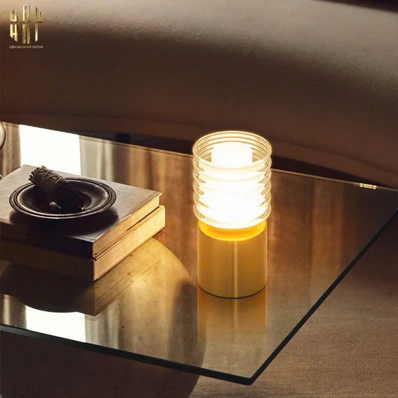 ĐÈN NGỦ ĐỂ BÀN AURORA COIL - CẬU HAI HOME DECOR