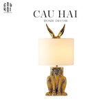 Đèn Ngủ Để Bàn Gilded Rabbit - CẬU HAI HOME DECOR