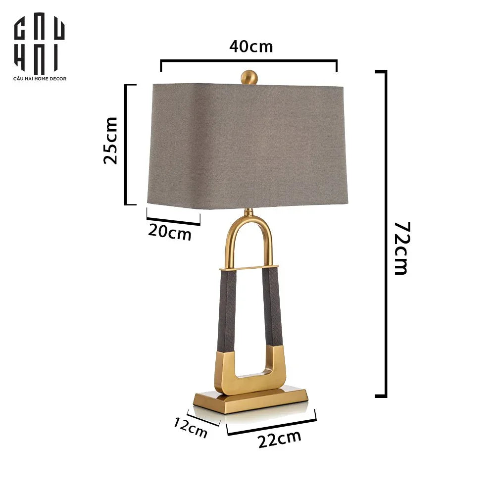 ĐÈN NGỦ TRIOMPHE - TRIOMPHE TABLE LAMP - CẬU HAI HOME DECOR