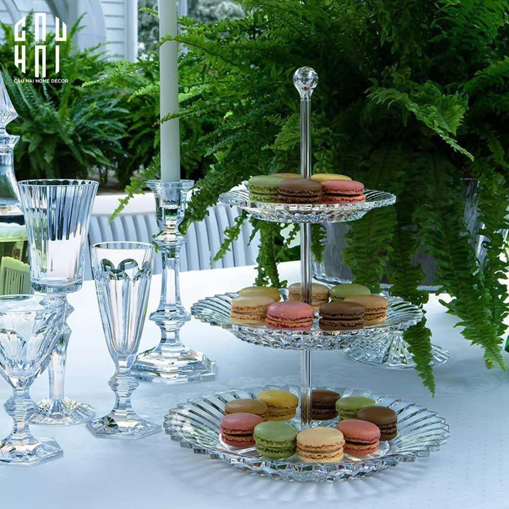 ĐĨA BÁNH 3 TẦNG PHA LÊ BCR STANLEY ÉTAGÈRE - CẬU HAI HOME DECOR