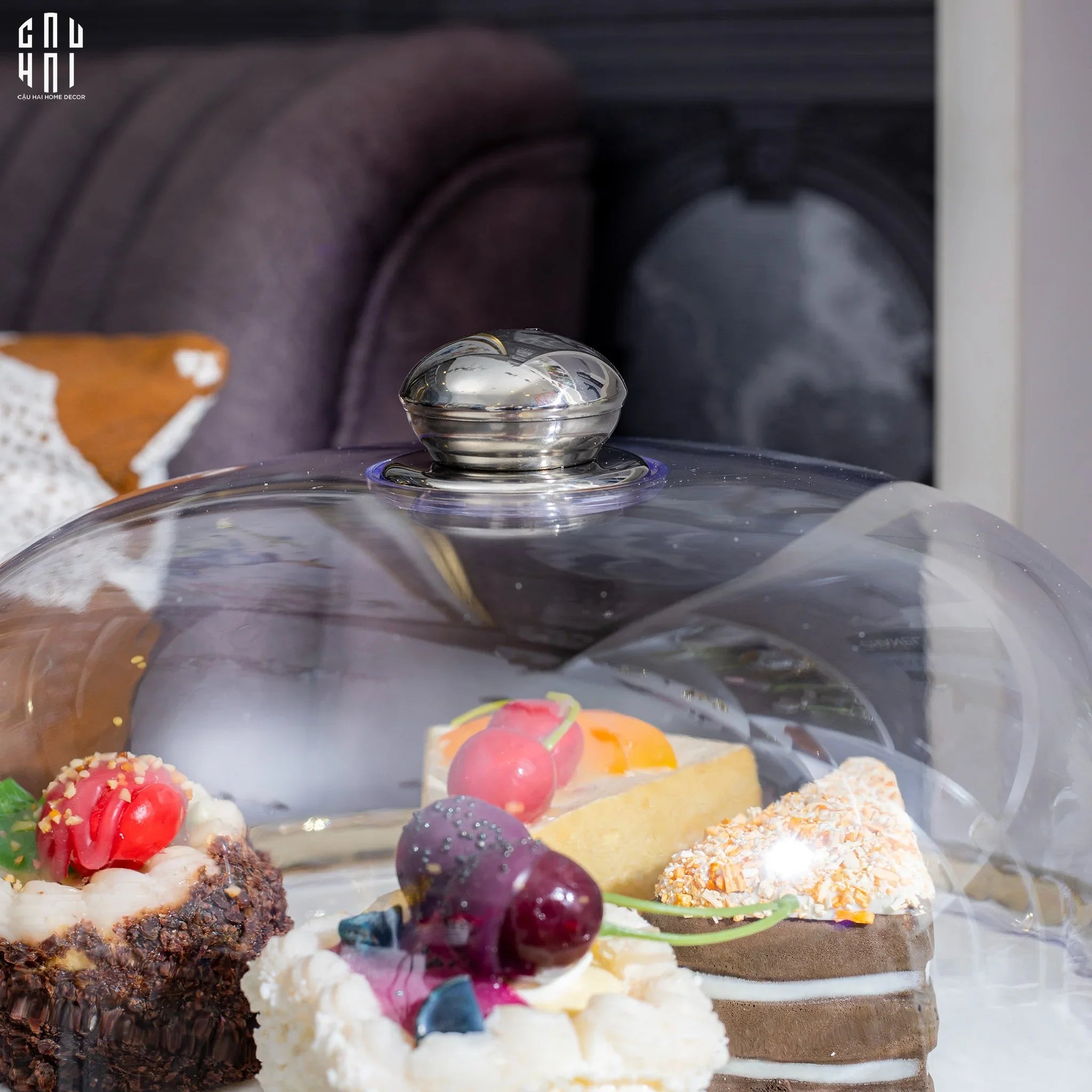 ĐĨA ĐẾ BÁNH FRANCAIS PARISIENNE ÉLÉGANCE PLATEAU UP-CẬU HAI HOME DECOR