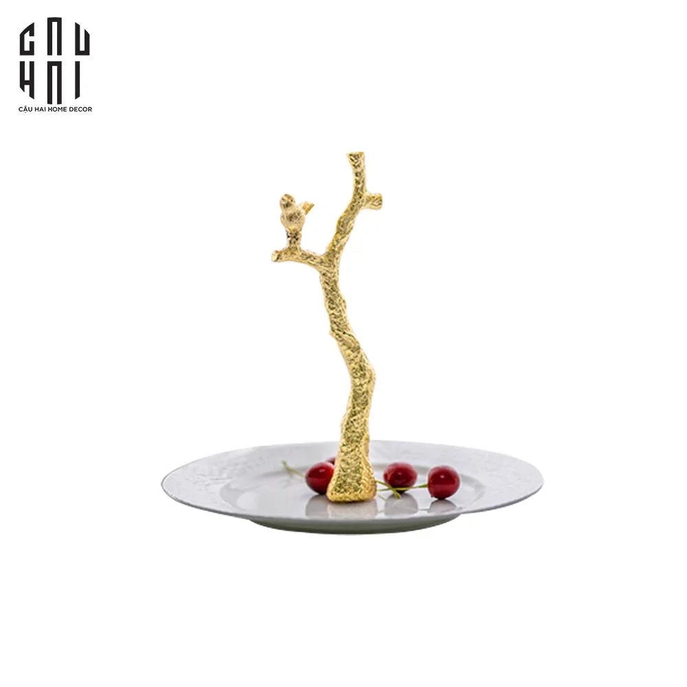 ĐĨA BÁNH KẸO TRANG TRÍ FOUR SEASONS SS25 - CẬU HAI HOME DECOR