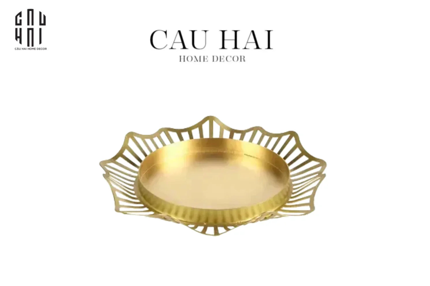 ĐĨA TRÁI CÂY ROUND CURVES SS25 - CẬU HAI HOME DECOR