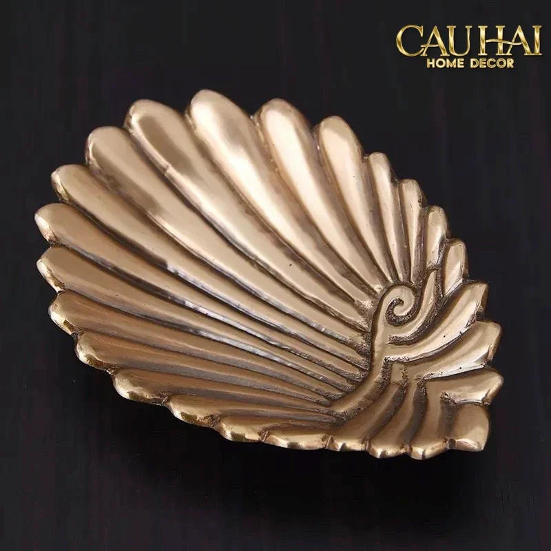 Đĩa Trang Sức Conque D’Aegean - Brasson Jewelry Shell Tray-SET CHÉN DĨA-Đối tác tại Trung Quốc theo từng đơn đặt hàng-CẬU HAI HOME DECOR
