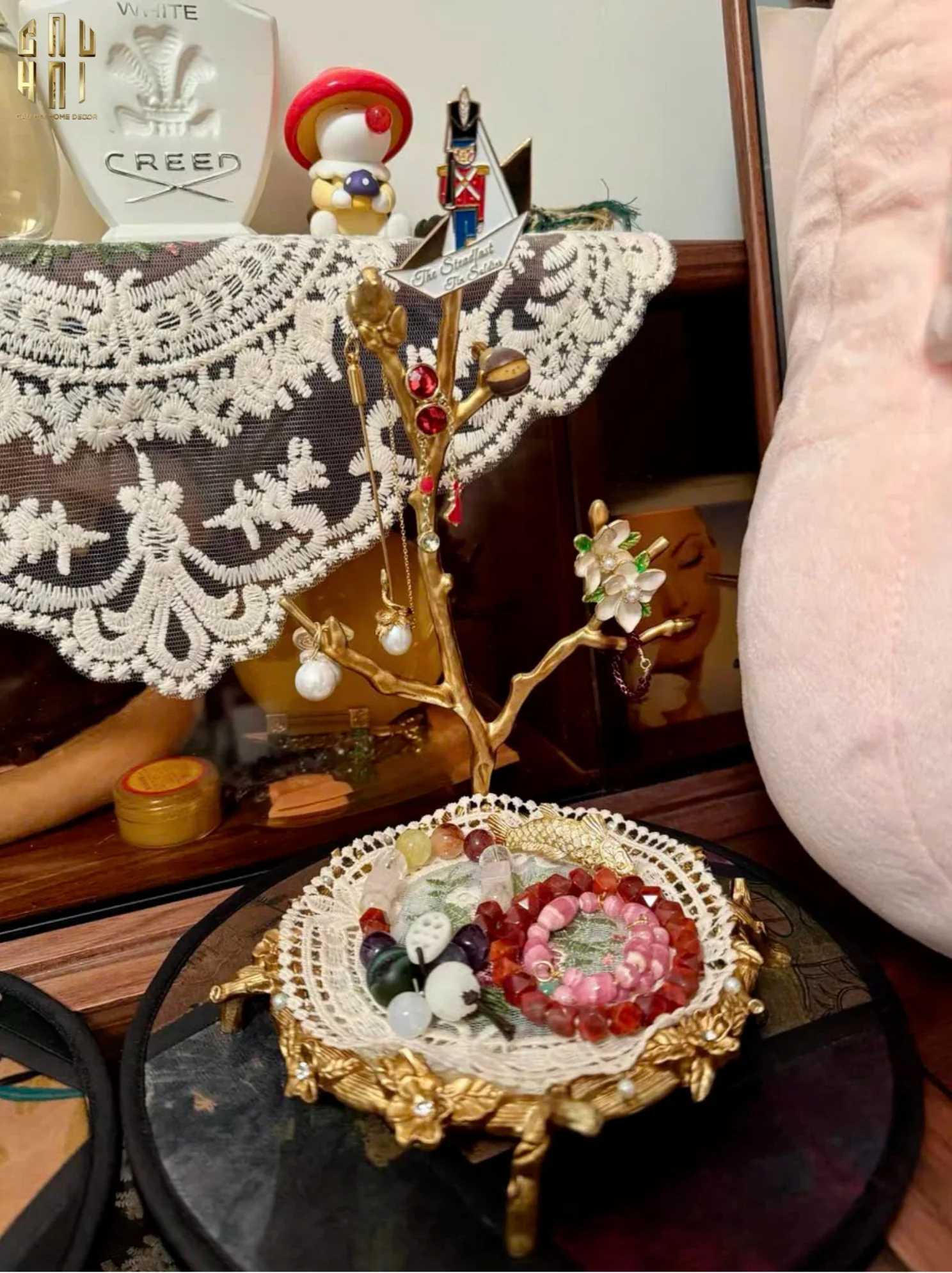 ĐĨA TRANG TRÍ MAGICAL BRASSON BIRD SS25 - CẬU HAI HOME DECOR