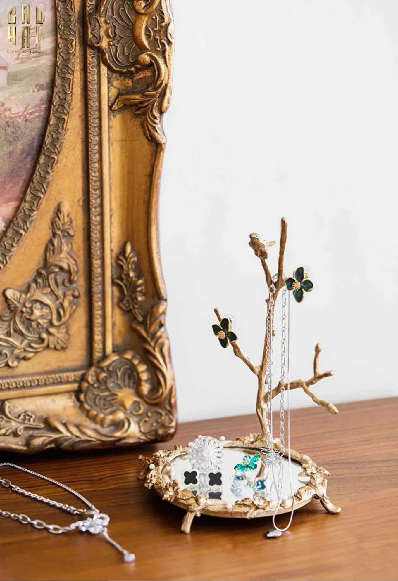 ĐĨA TRANG TRÍ MAGICAL BRASSON BIRD SS25 - CẬU HAI HOME DECOR