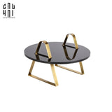 ĐĨA BÁNH GLAZE 1 BLACK STONE - CẬU HAI HOME DECOR