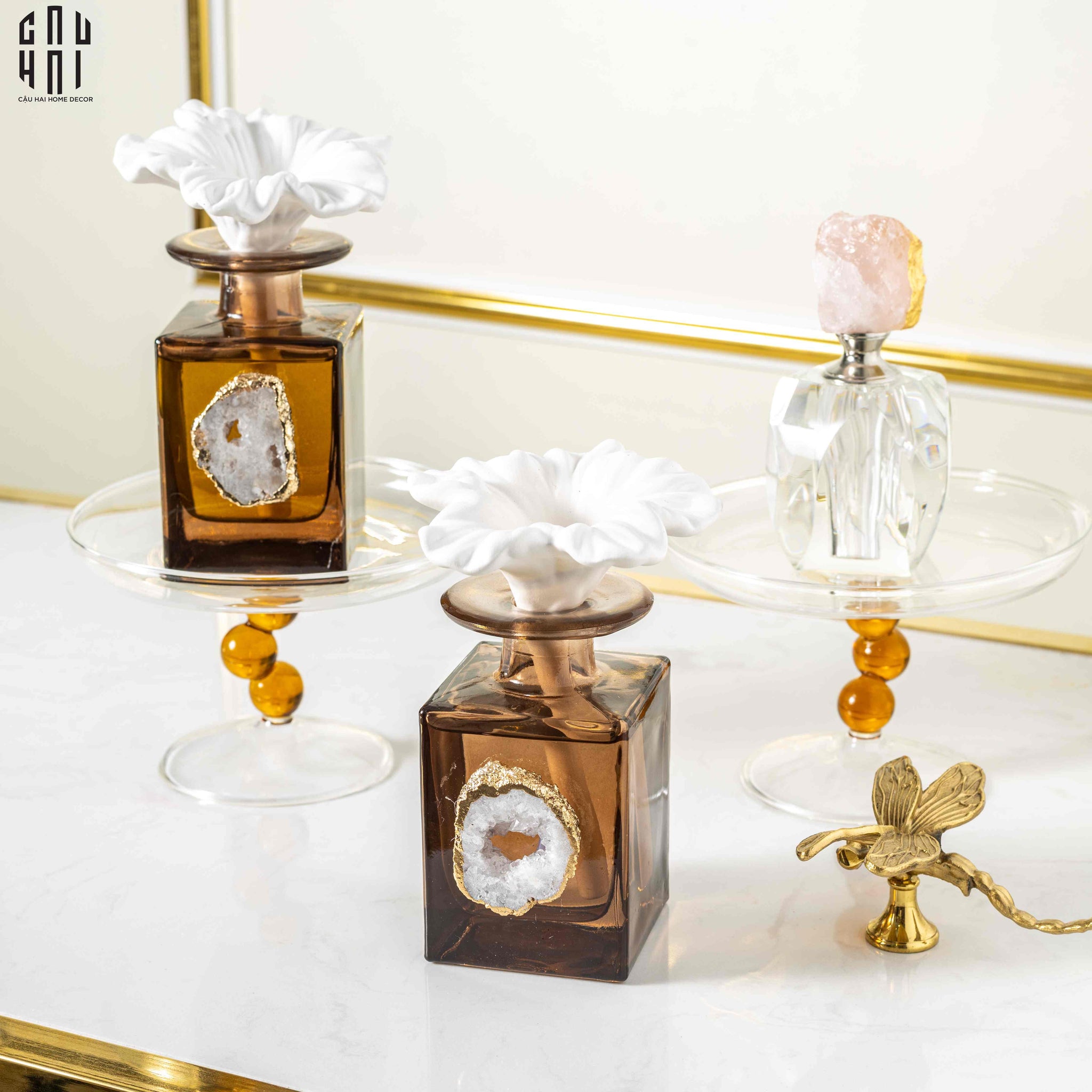 ĐĨA TRANG TRÍ MULTI DOT - CẬU HAI HOME DECOR