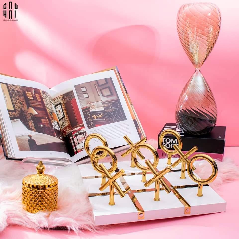 HOME COUTURE - ĐỒNG HỒ CÁT CRYSTAL CURVES L UP - CẬU HAI HOME DECOR