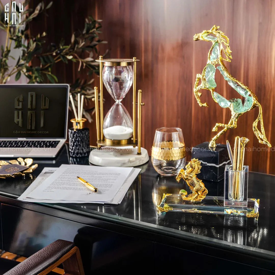 ĐỒNG HỒ CÁT DEVIAN MARBLE PREMIUM SS25 - CẬU HAI HOME DECOR