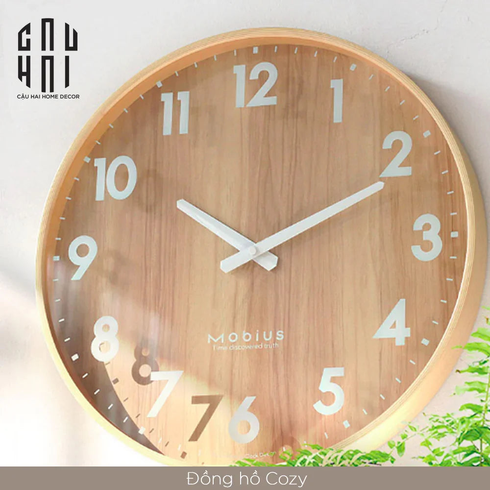 ĐỒNG HỒ COZY - CẬU HAI HOME DECOR