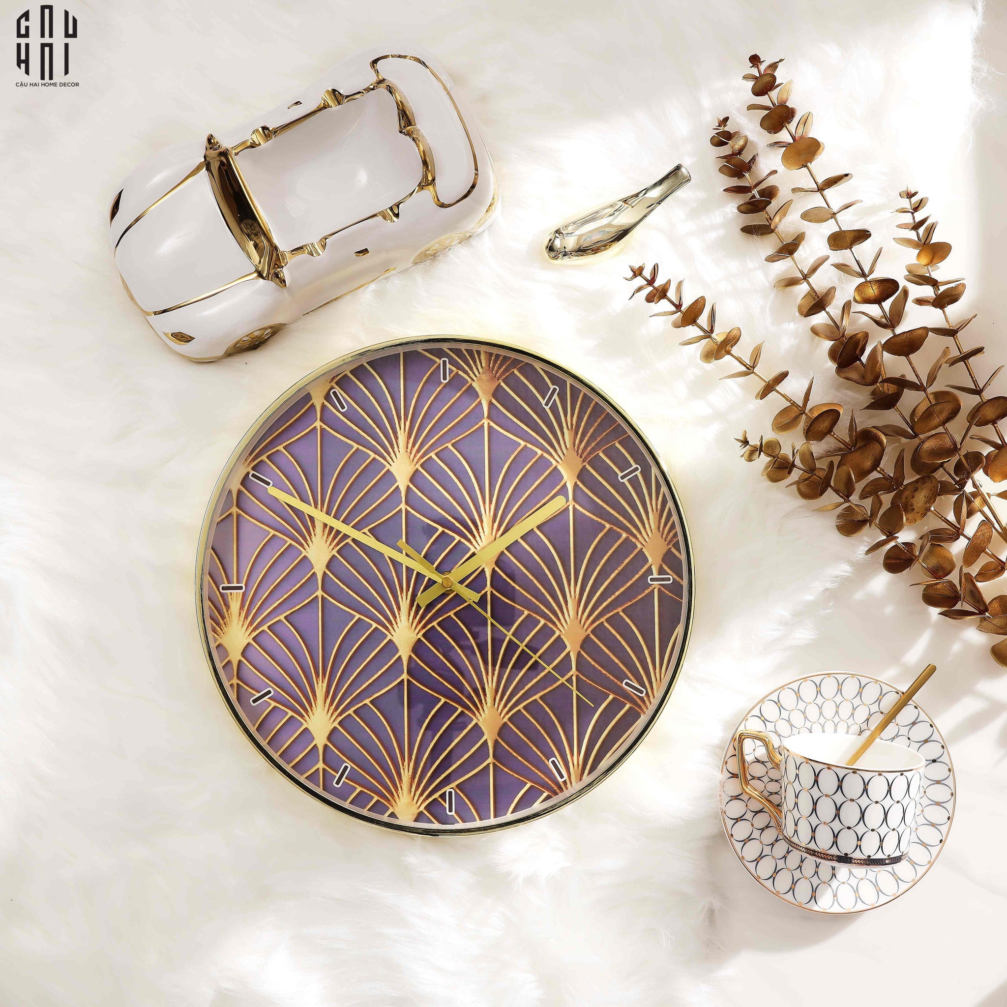 ĐỒNG HỒ GOLDEN MAPLE - CẬU HAI HOME DECOR