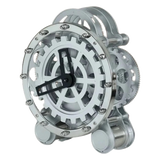 Elysian - Đồng Hồ Cơ Hologram Mécanique Argent Table Clock-ĐỒNG HỒ-Đối tác tại Trung Quốc theo từng đơn đặt hàng-CẬU HAI HOME DECOR