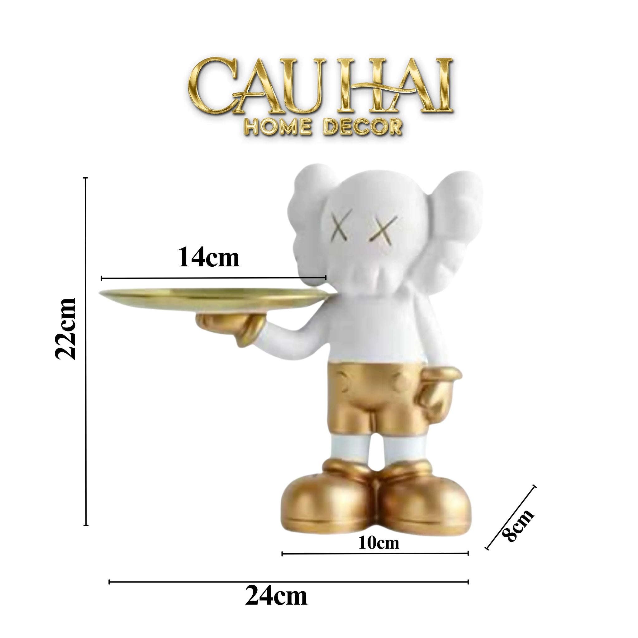 Elysian - Tượng Figurine Standing Gw Kaw Toy Butler-CẬU HAI HOME DECOR