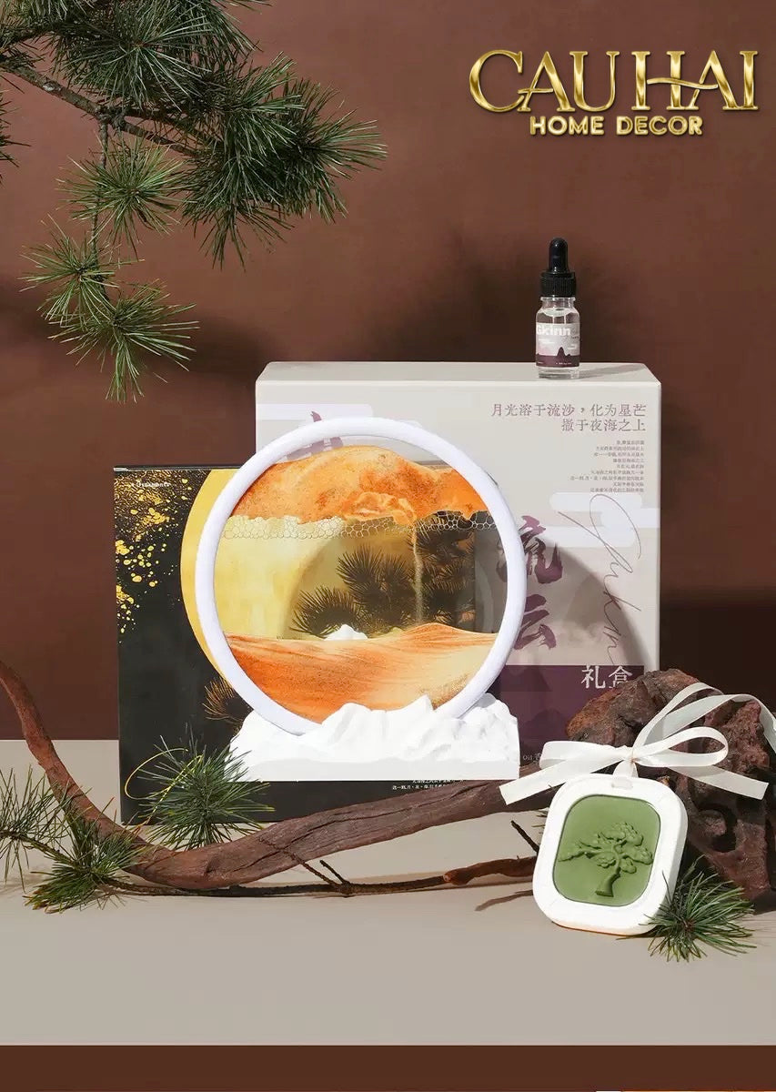 HOME FRAGRANCE - SET GIFT BOX TINH DẦU ASHES DUNE TIDAL - HỘP QUÀ TẶNG - CẬU HAI HOME DECOR