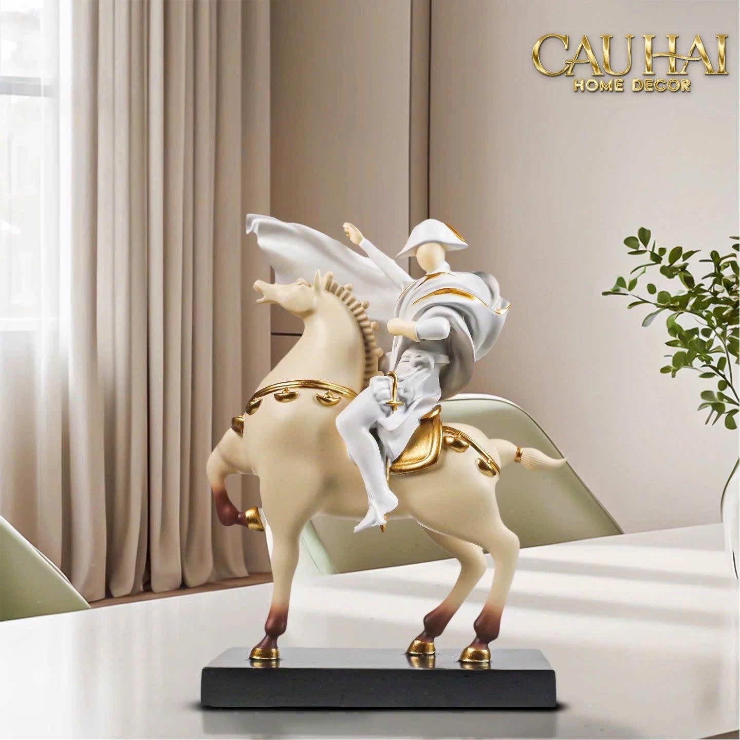 TƯỢNG HOÀNG ĐẾ CHINH PHẠT EMPEREUR NAPOLÉON IMPÉRIALE CONQUÊTE - JOUR / NUIT - CẬU HAI HOME DECOR
