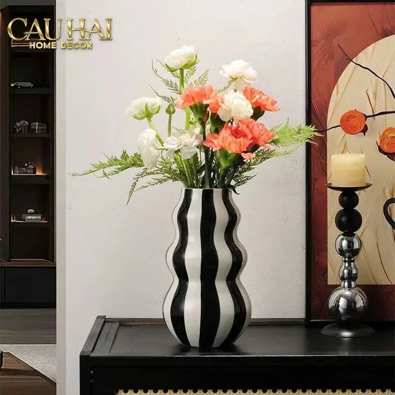 Fêtes Couture - Bình Hoa Grande Blackberry Clowny H23-BÌNH HOA-Đối tác tại Trung Quốc theo từng đơn đặt hàng-CẬU HAI HOME DECOR