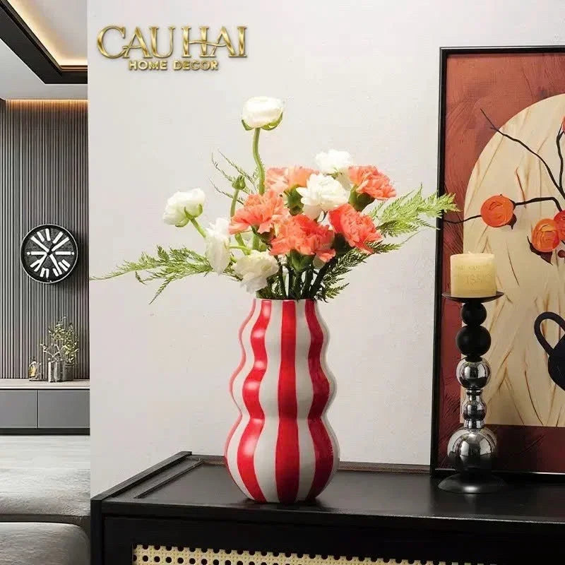 Fêtes Couture - Bình Hoa Grande Blackberry Clowny H23-BÌNH HOA-Đối tác tại Trung Quốc theo từng đơn đặt hàng-CẬU HAI HOME DECOR