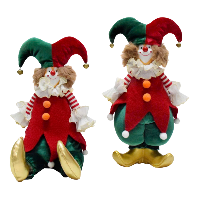 Fêtes Couture - Chú Hề Holiday Harlequin Christmas Festif Ornaments