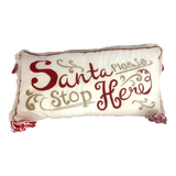 Fêtes Couture - Gối Rectangle Santa 30X60 Cm
