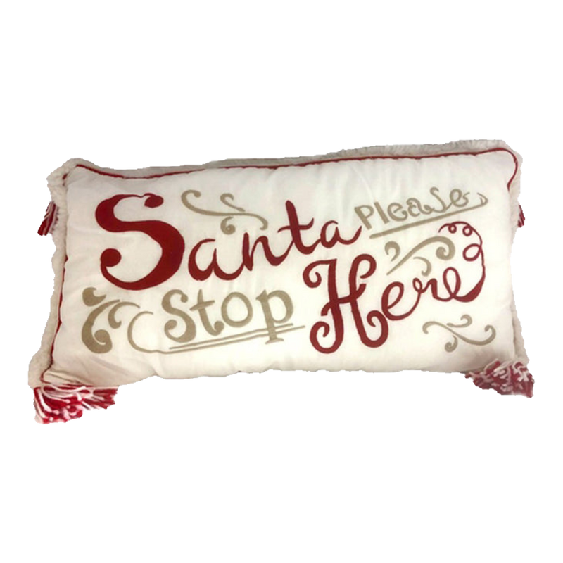 Fêtes Couture - Gối Rectangle Santa 30X60 Cm