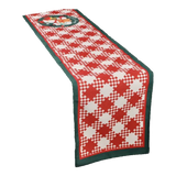 Fêtes Couture - Khăn Trải Bàn - Table Runner Carreaux 40X280 Cm