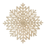 Fêtes Couture - Set 2 Tấm Lót Bàn Ăn - Placemat Golden Snowflake
