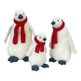 Fêtes Couture - Set 3 Tượng Chim Cánh Cụt - Penguins-TƯỢNG TRANG TRÍ-Đối tác tại Trung Quốc theo từng đơn đặt hàng-CẬU HAI HOME DECOR